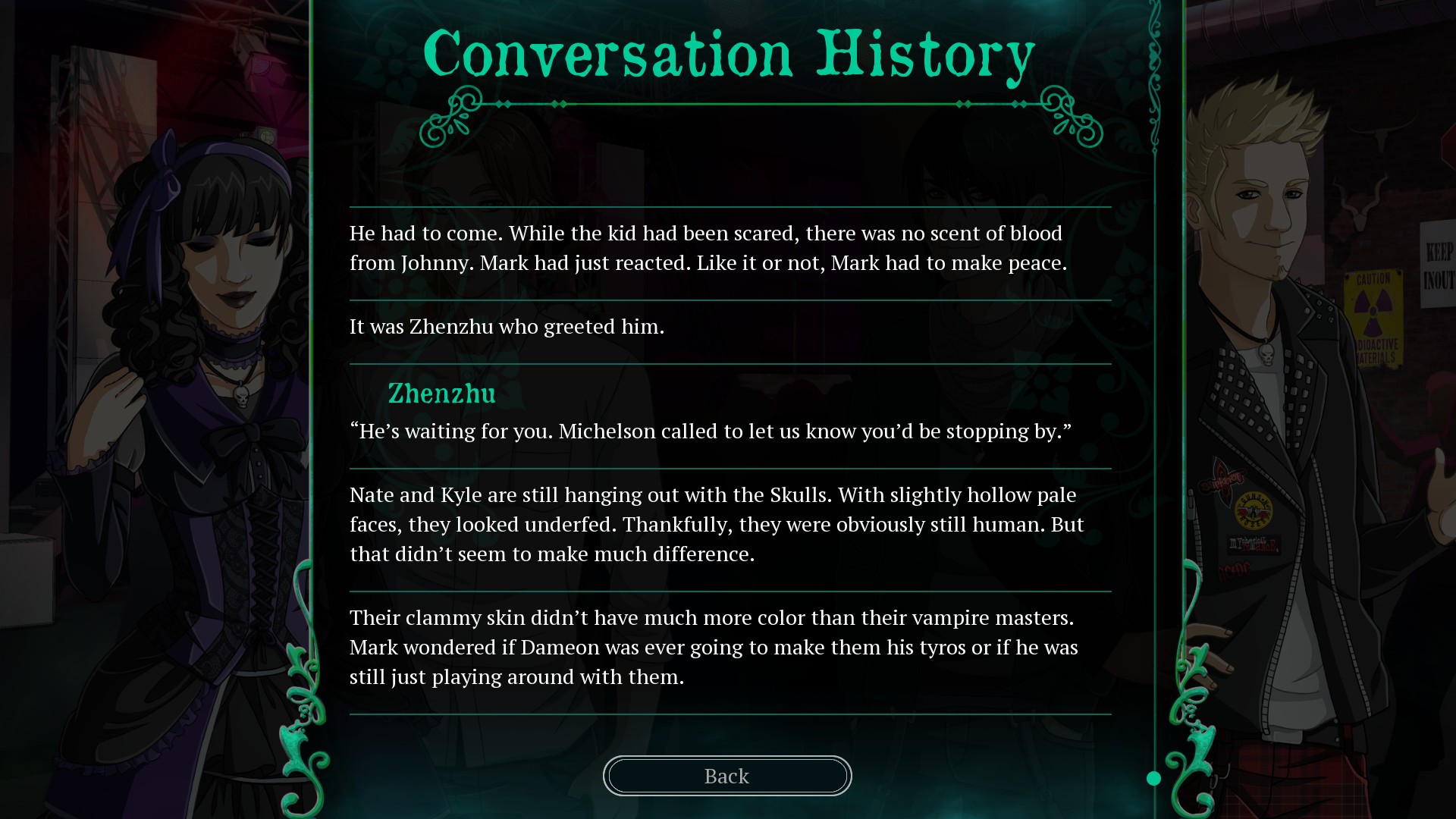 Twice Reborn: A Vampire Visual Novel